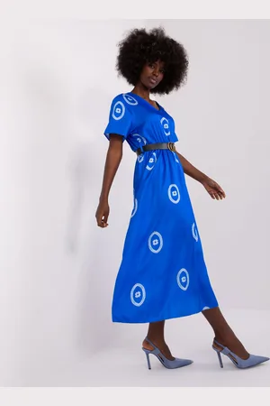 Italy Moda Dress-DHJ-SK-17260.90-dark blue