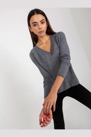 COCO ANGELO Sweater-VI-SW-20295.30P-dark grey