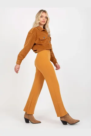 COCO ANGELO Pants-VI-SP-20284.08P-dark yellow