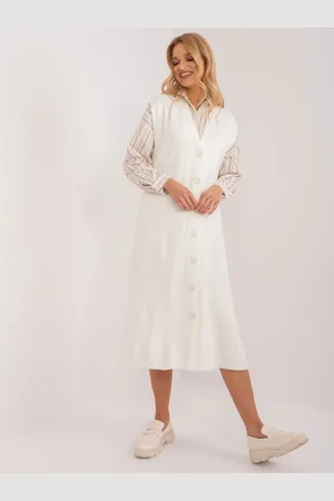BADU Dress-BA-SK-6109.07-ecru