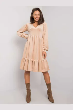 Fancy Dress-FA-SK-7530.84P-beige