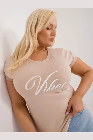 RELEVANCE T-shirt-RV-TS-9475.60-beige