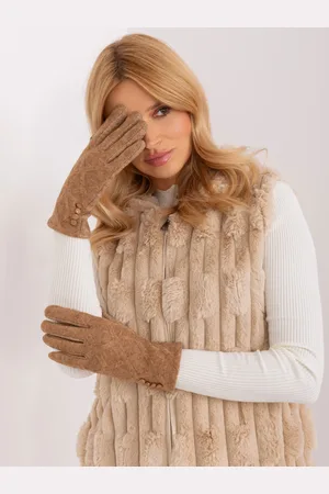 Wool Fashion Italia Gloves-AT-RK-239302.10X-camel