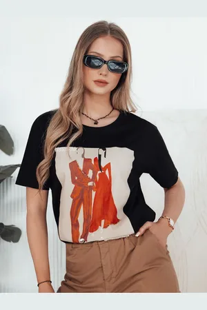 D-Street T-shirt damski COMDI czarny