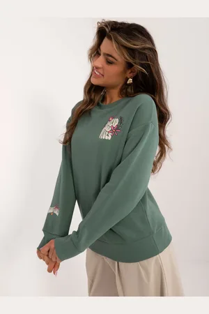 Sublevel Sweatshirt-D10600T02568E-khaki
