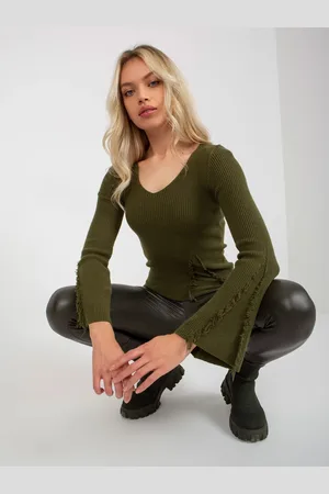 COCO ANGELO Sweater-VI-SW-20260.91P-khaki