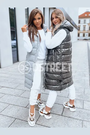 D-Street Dámská prošívaná vesta GANTINI Barva tmavě