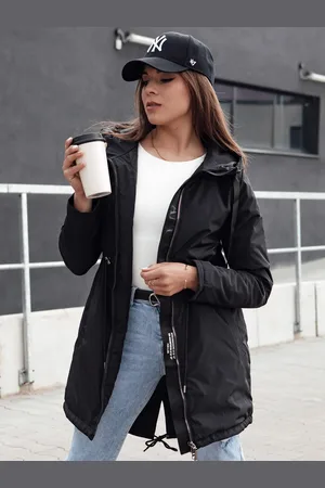 D-Street Kurtka damska parka URBANJOY czarna