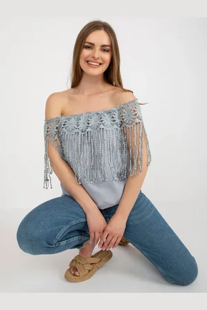 Factory Price Blouse-AT-BZ-1801.87-grey