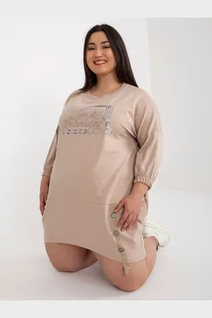 RELEVANCE Tunic-RV-TU-7505.15-beige