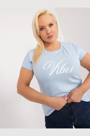 RELEVANCE T-shirt-RV-TS-9475.60-light blue