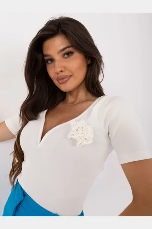 Factory Price Blouse-FN-BZ-4665.54-ecru