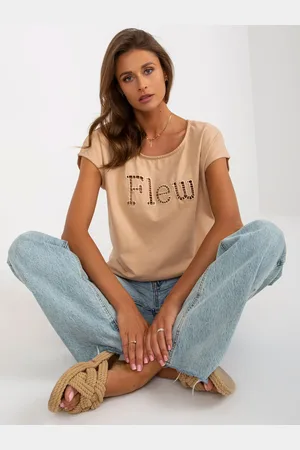 Fancy T-shirt-FA-TS-8515.46-camel