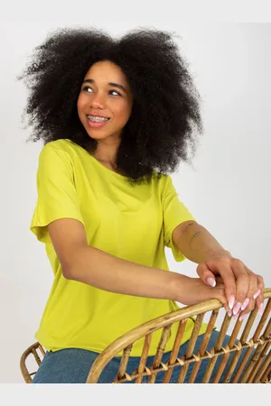 Fancy Blouse-FA-BZ-8321.78-lime green