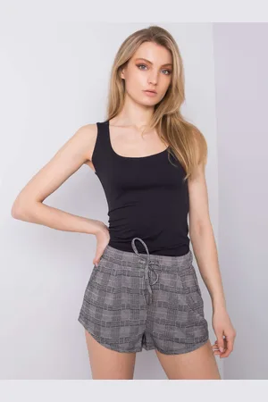 Factory Price Shorts-D17003O61874K-grey-black