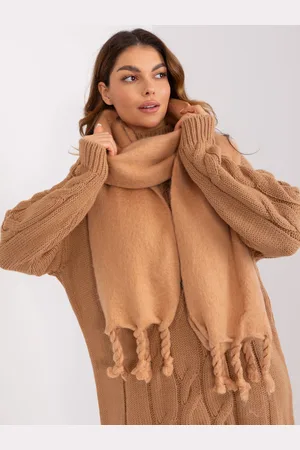 Wool Fashion Italia Scarf-AT-SZ-2313502.76P-camel