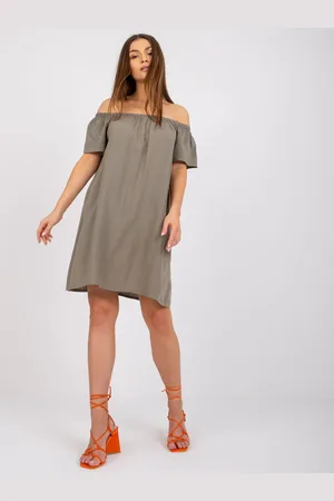 Fresh Made Dress-D73761M30145G-khaki
