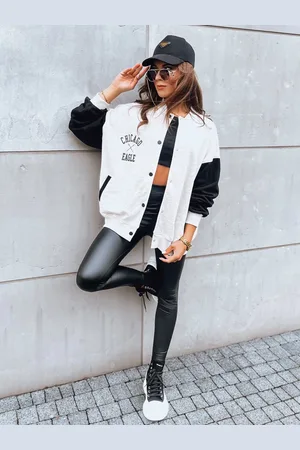 D-Street Dámská bomber bunda OLDSCHOOL CHICAGO Barva světle béžová