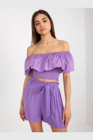 Fresh Made Shorts-D73760R62159KA-purple