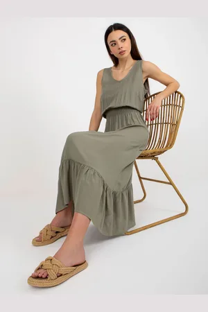 Fresh Made Dress-D73761R30391A-khaki
