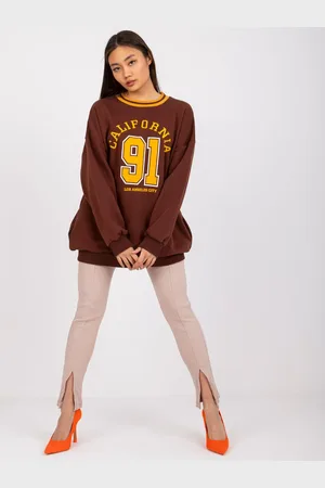 Fancy Sweatshirt-FA-BL-7650.40-dark brown