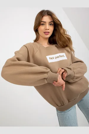 Ex moda Sweatshirt-EM-BL-N652.46-dark beige