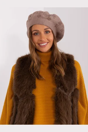 Wool Fashion Italia Cap-AT-CZ-2318.26-dark beige
