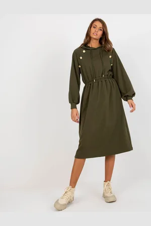 RELEVANCE Dress-RV-SK-8336.12P-khaki