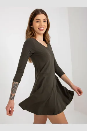 Lily&rose Dress-EM-SK-HW/20-309.11P-khaki