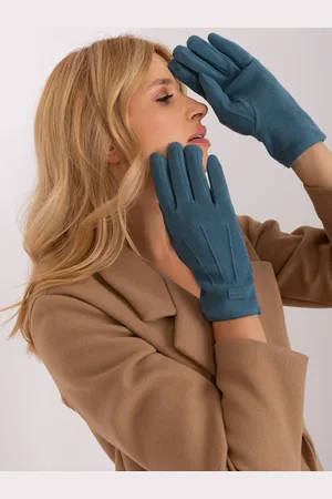 Wool Fashion Italia Gloves-AT-RK-8502A.90-marine