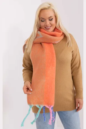 Wool Fashion Italia Scarf-AT-SZ-2316.44P-orange