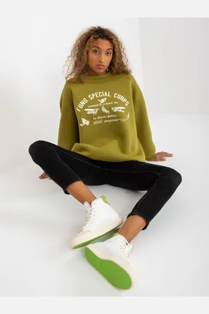 Fancy Sweatshirt-FA-BL-8138.23-olive