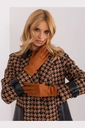 Wool Fashion Italia Gloves-AT-RK-2370.99-light brown