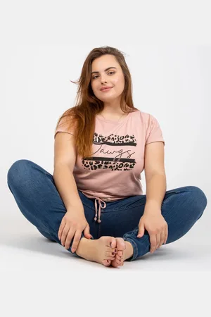 RELEVANCE T-shirt-RV-TS-7657.68P-light pink