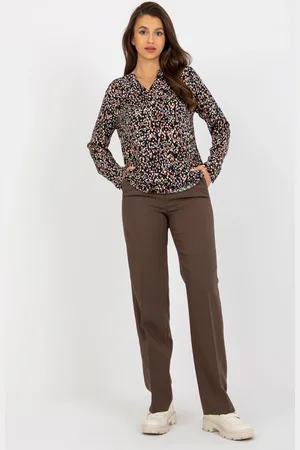 Sublevel Blouse-D73771M11081A-black-beige