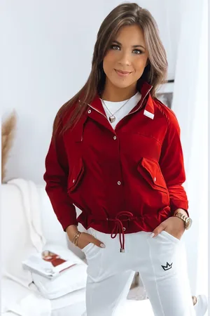 D-Street Dámská bunda bomber SISI červená