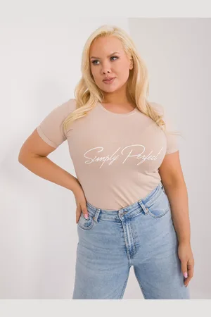 RELEVANCE T-shirt-RV-TS-9481.60-beige