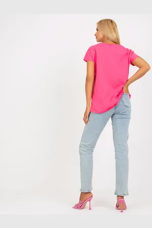 Fancy Blouse-FA-BZ-7964.93-dark pink