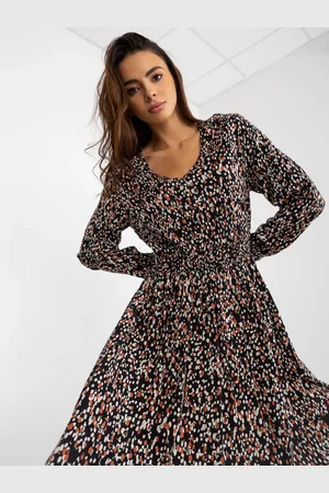 Fresh Made Dress-D73771M30365A-black-beige