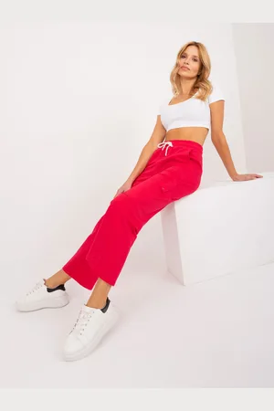 RELEVANCE Sweatpants-RV-DR-9676.89-Red