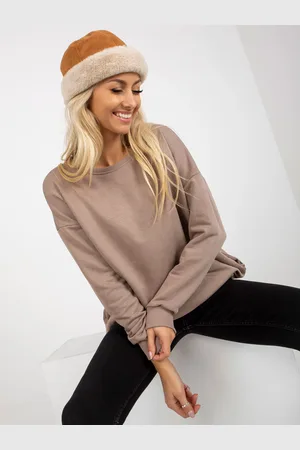 RELEVANCE Sweatshirt-RV-BL-8310.60-dark beige
