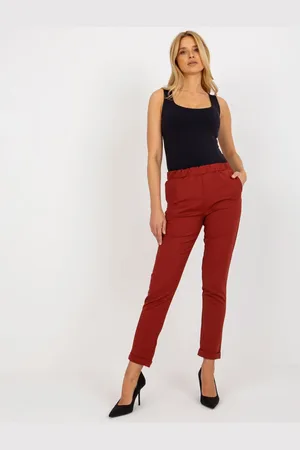 LAKERTA Trousers-LK-SP-507797.50P-burgundy