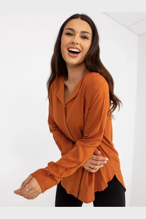 Sublevel Blouse-D73761M10997C-light brown