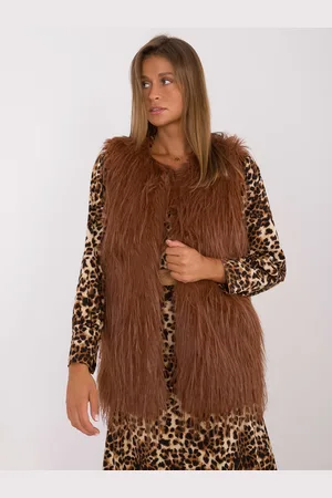 Wool Fashion Italia Vest-AT-KZ-2349-1.18-light brown
