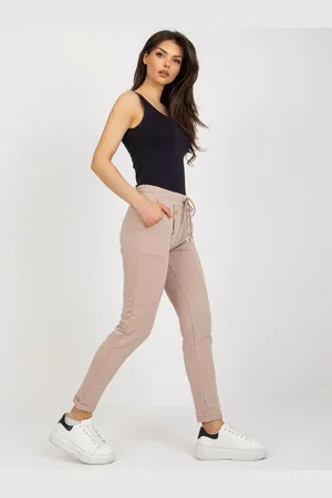 RELEVANCE Sweatpants-RV-DR-8692.21-dark beige