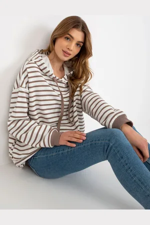 Fancy Sweatshirt-FA-BL-8287.20P-white-brown