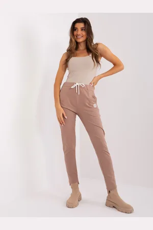 RELEVANCE Sweatpants-RV-DR-8370-1.57P-dark beige