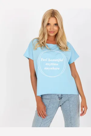 Fancy Blouse-FA-BZ-7961.86-light blue