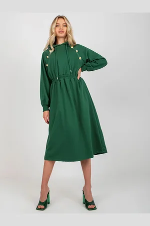 RELEVANCE Dress-RV-SK-8336.12P-dark green
