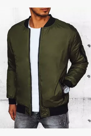 D-Street Pánská bunda bomber jacket zelená